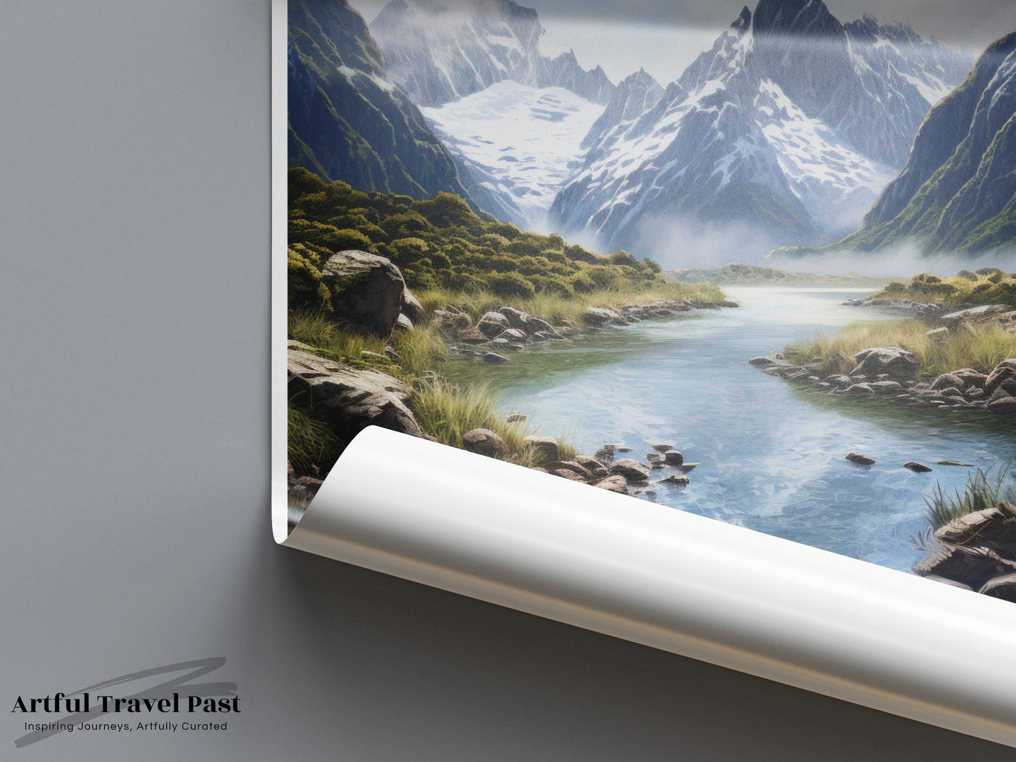 Fiordland Poster - New Zealand Wall Art