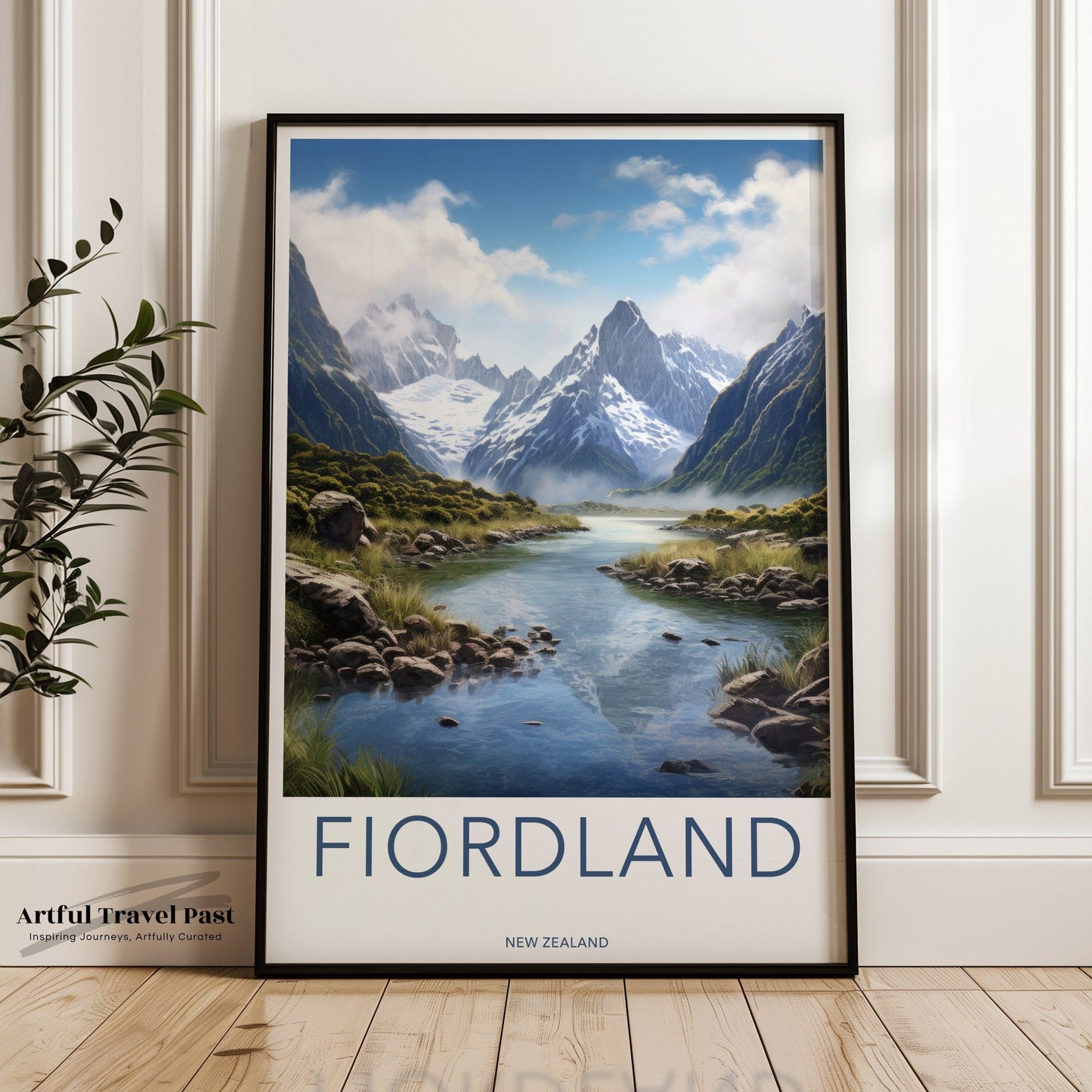 Fiordland Poster - New Zealand Wall Art