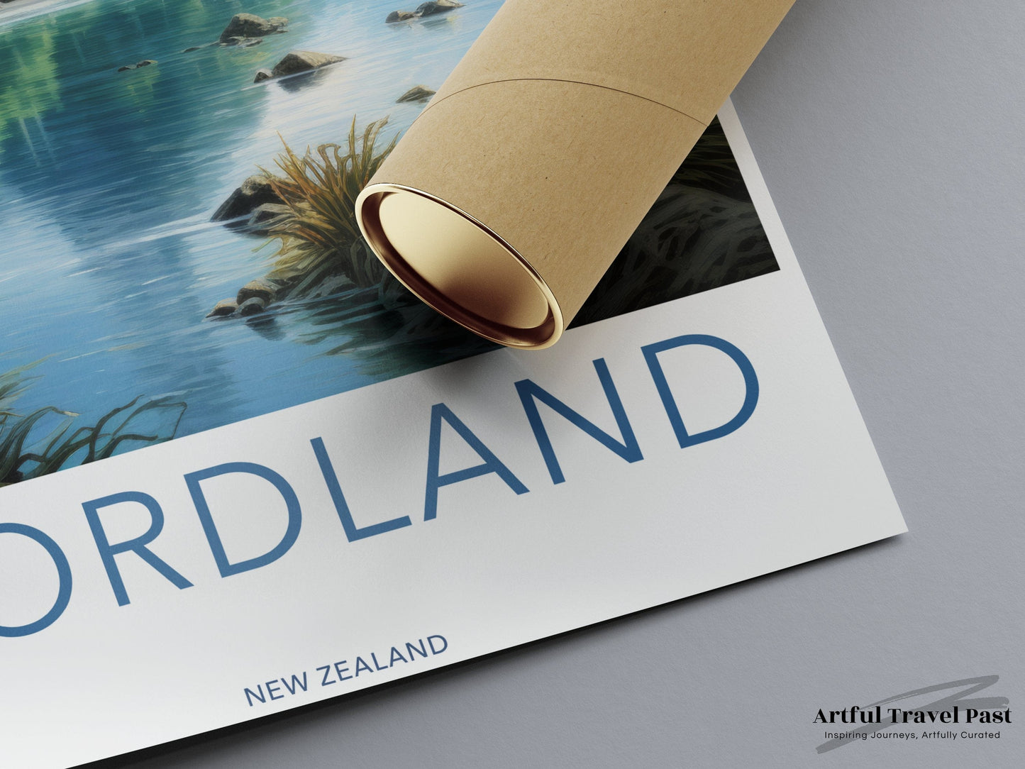 Fiordland Poster - New Zealand Wall Art