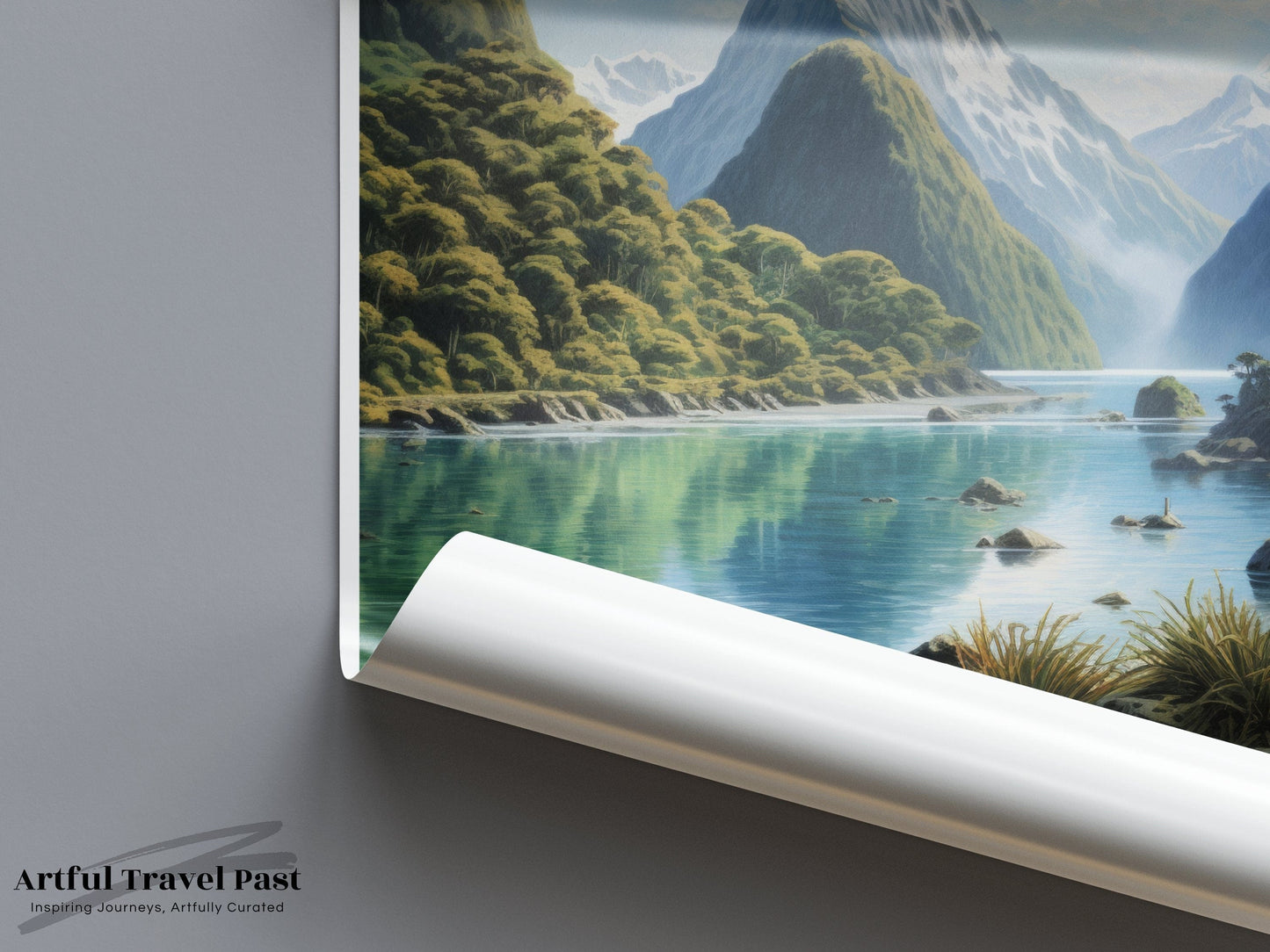 Fiordland Poster - New Zealand Wall Art