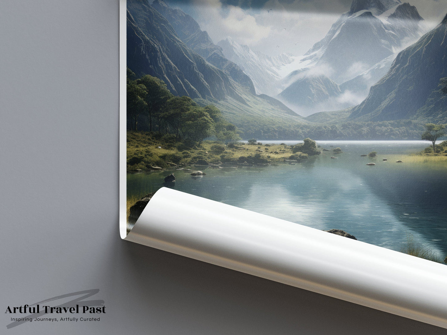Fiordland Poster - New Zealand Wall Art