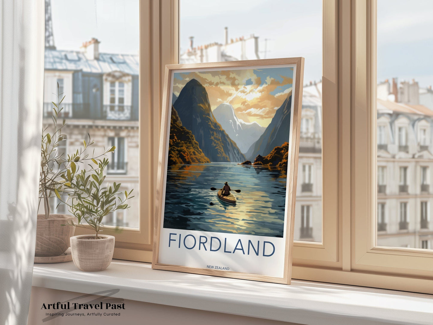Fiordland Poster - New Zealand Wall Art