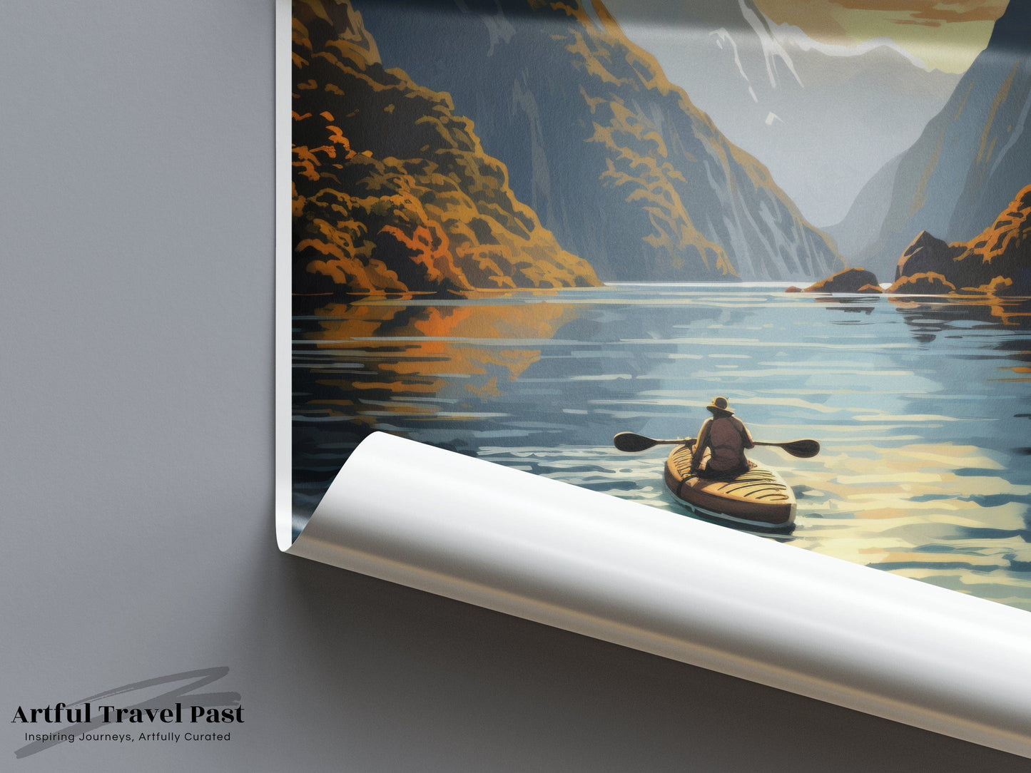 Fiordland Poster - New Zealand Wall Art