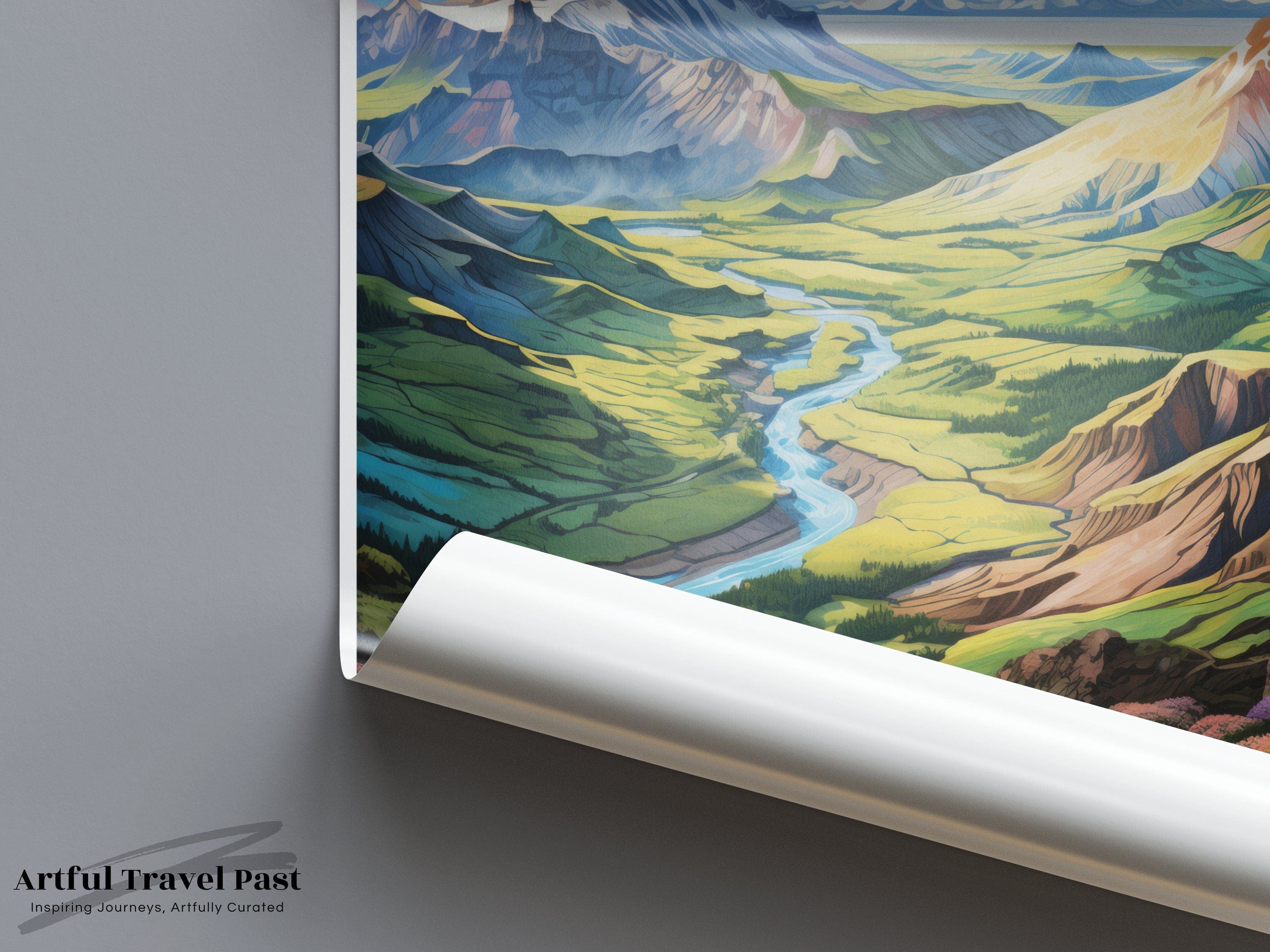 Fjallabak Poster - Iceland Wall Art