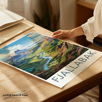 Fjallabak Poster - Iceland Wall Art