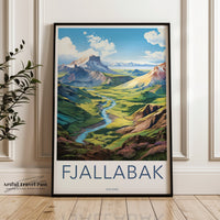 Fjallabak Poster - Iceland Wall Art