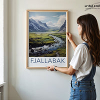Fjallabak Poster - Iceland Wall Art