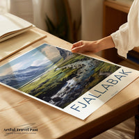Fjallabak Poster - Iceland Wall Art
