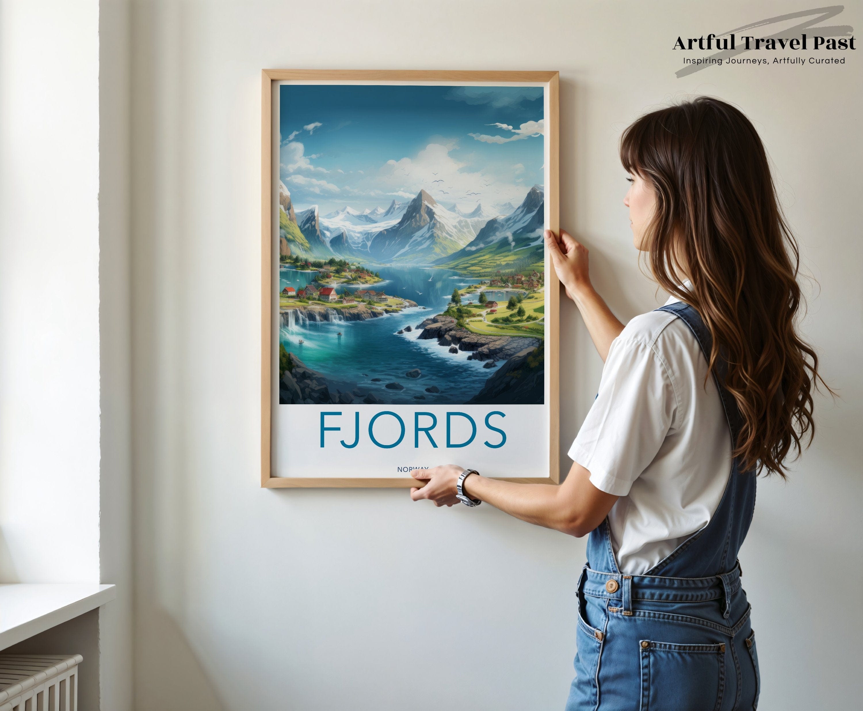 Fjords Poster - Norway Wall Art