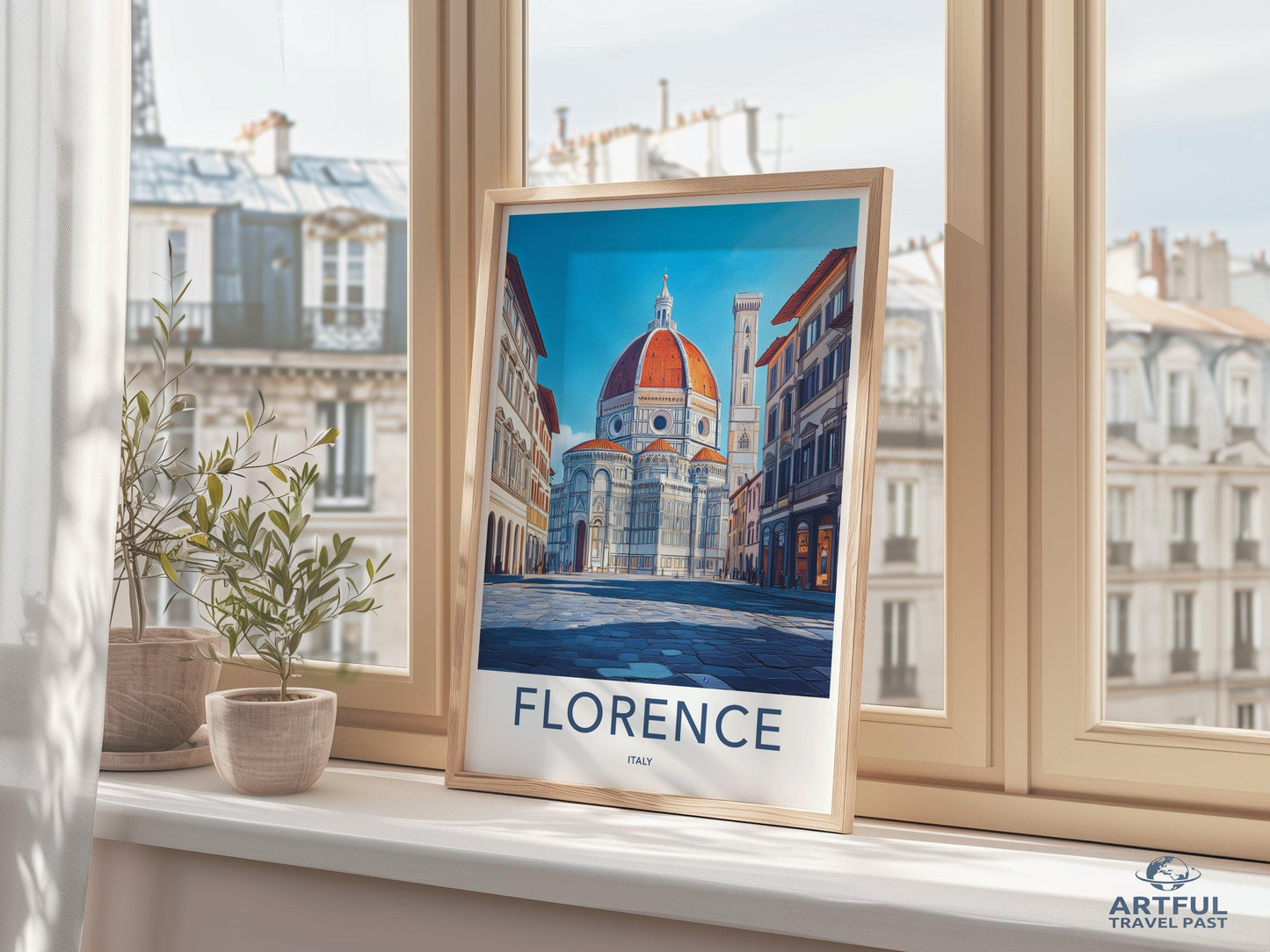 Florence Poster | Italy Wall Art | Cathedral Decor