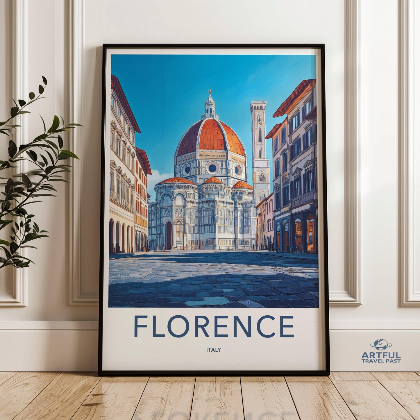 Florence Poster | Italy Wall Art | Cathedral Decor