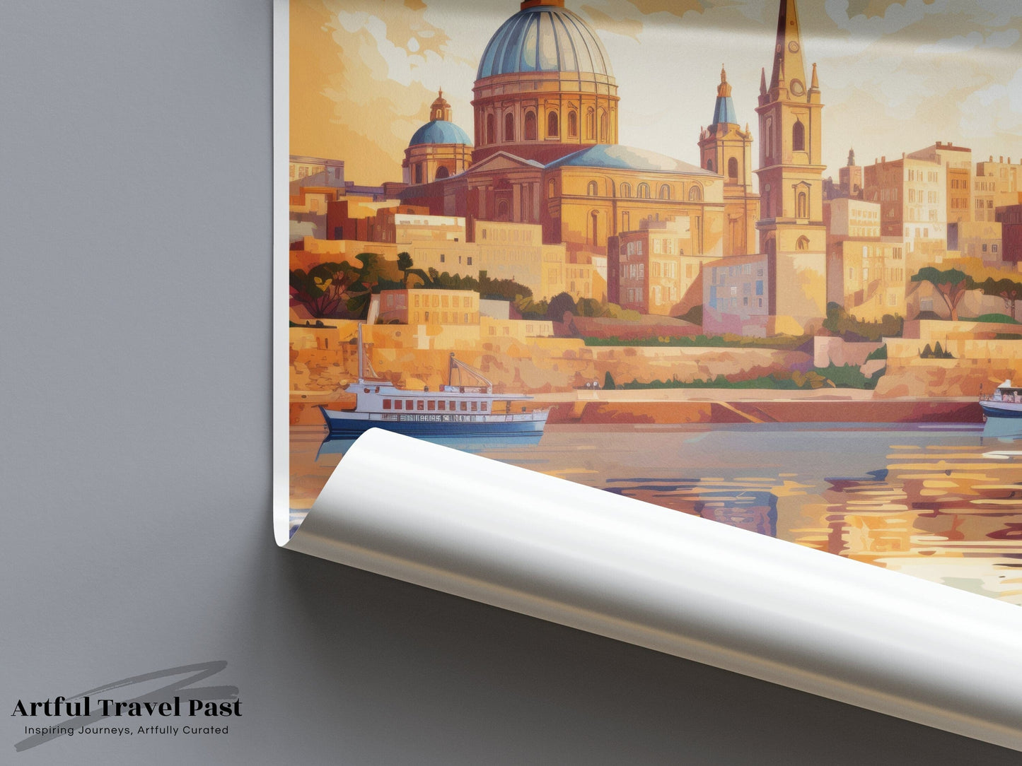 Floriana Poster - Malta Wall Art