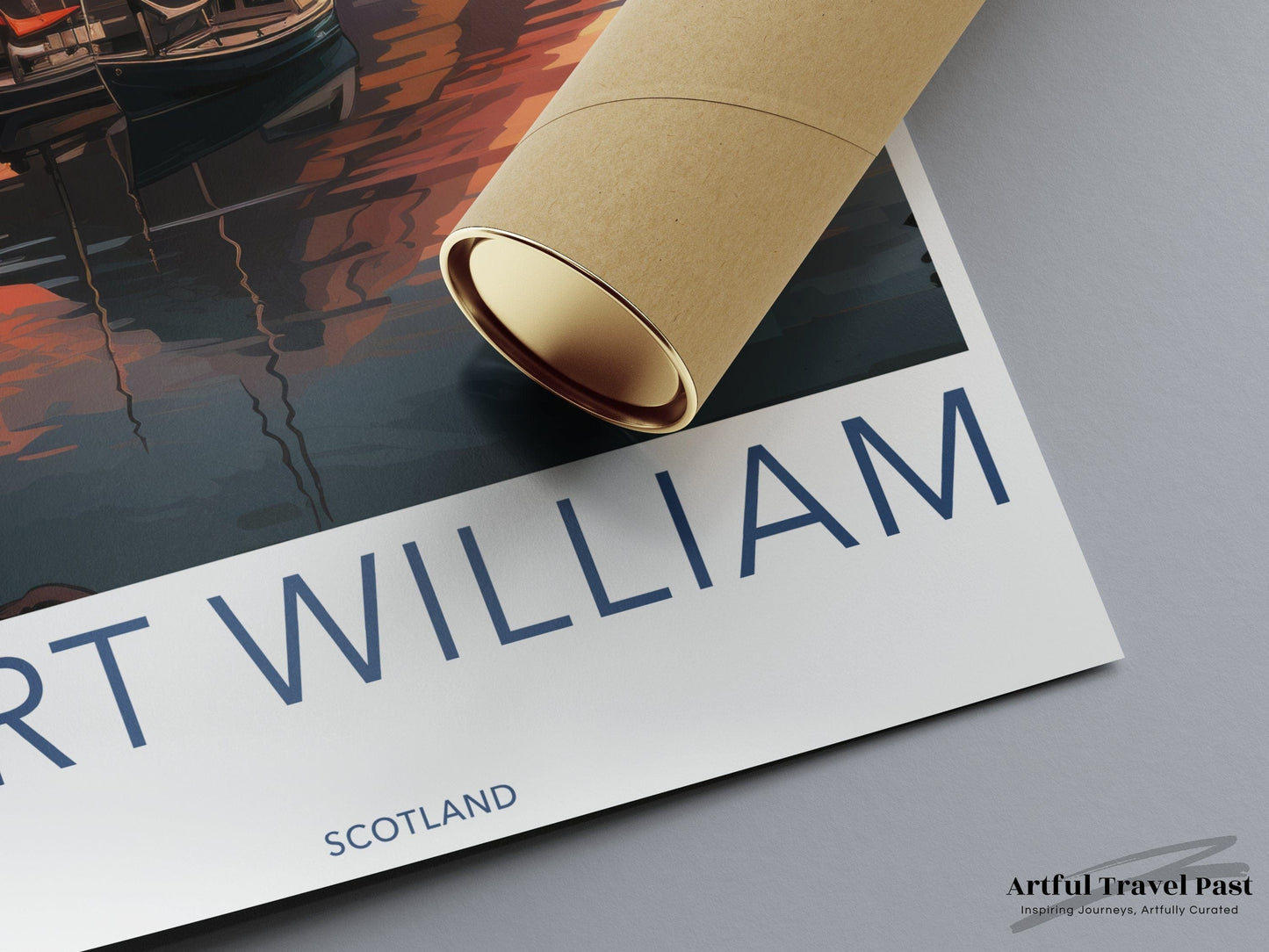 Fort William Poster - Scotland Wall Art