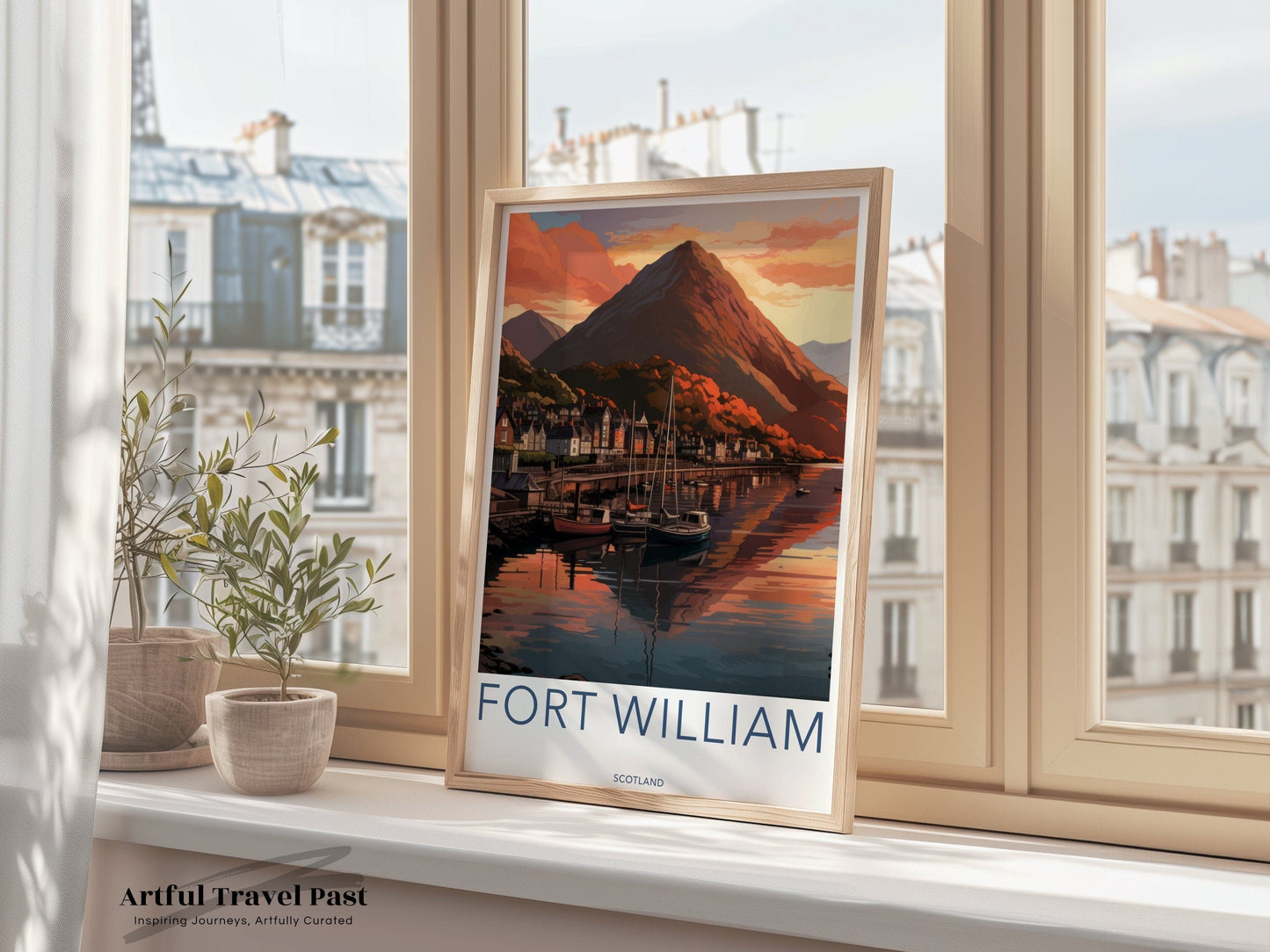 Fort William Poster - Scotland Wall Art