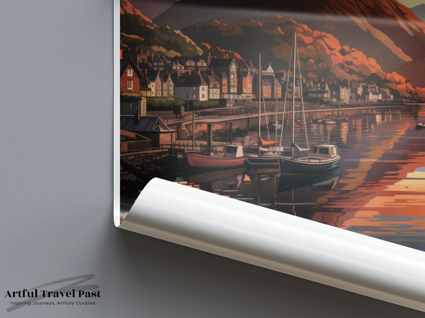 Fort William Poster - Scotland Wall Art