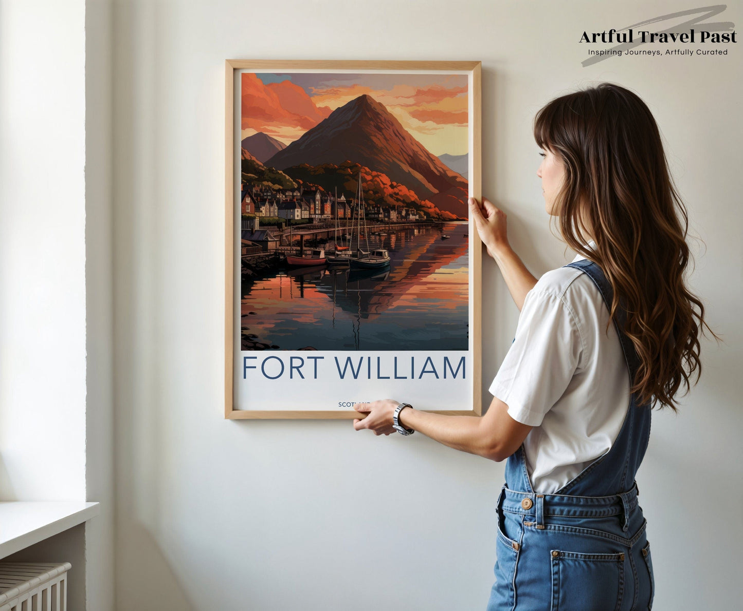 Fort William Poster - Scotland Wall Art