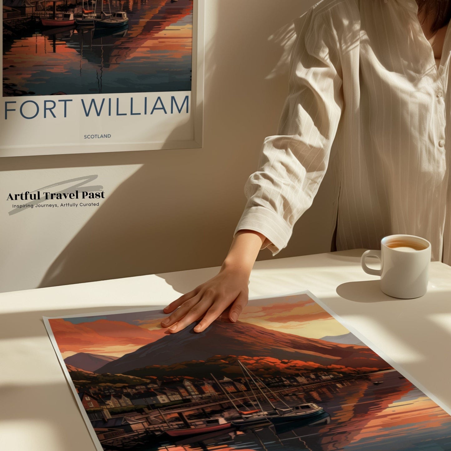 Fort William Poster - Scotland Wall Art