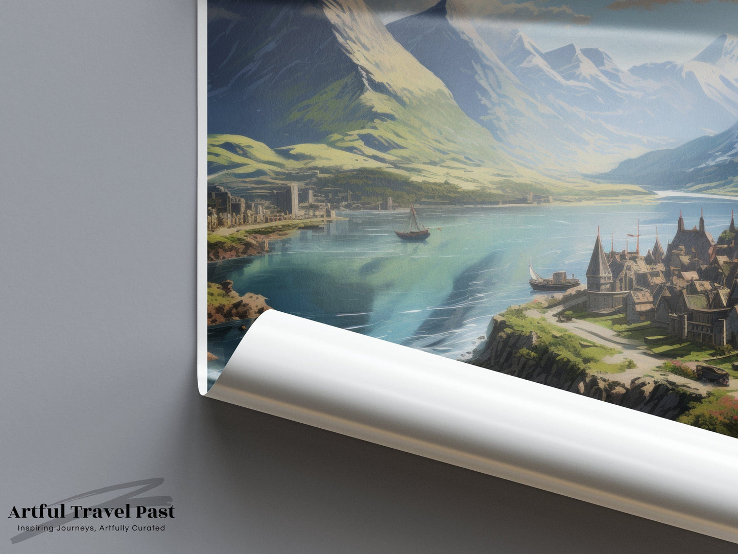 Fort William Poster | Scottish Highlands | Scotland Wall Art