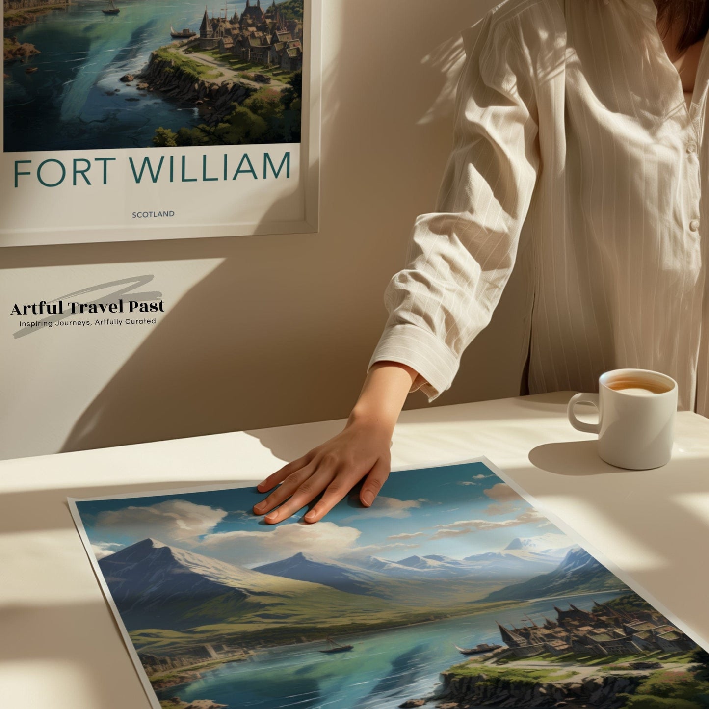 Fort William Poster | Scottish Highlands | Scotland Wall Art