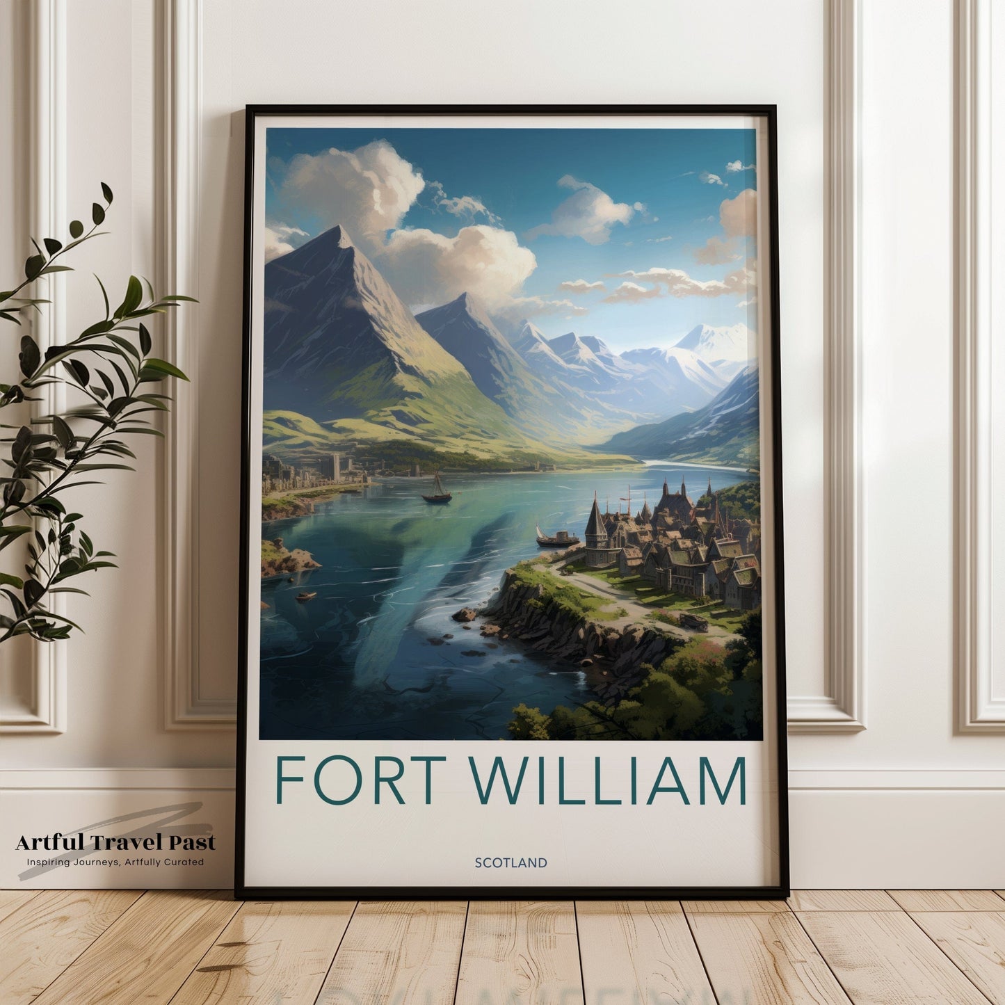 Fort William Poster | Scottish Highlands | Scotland Wall Art