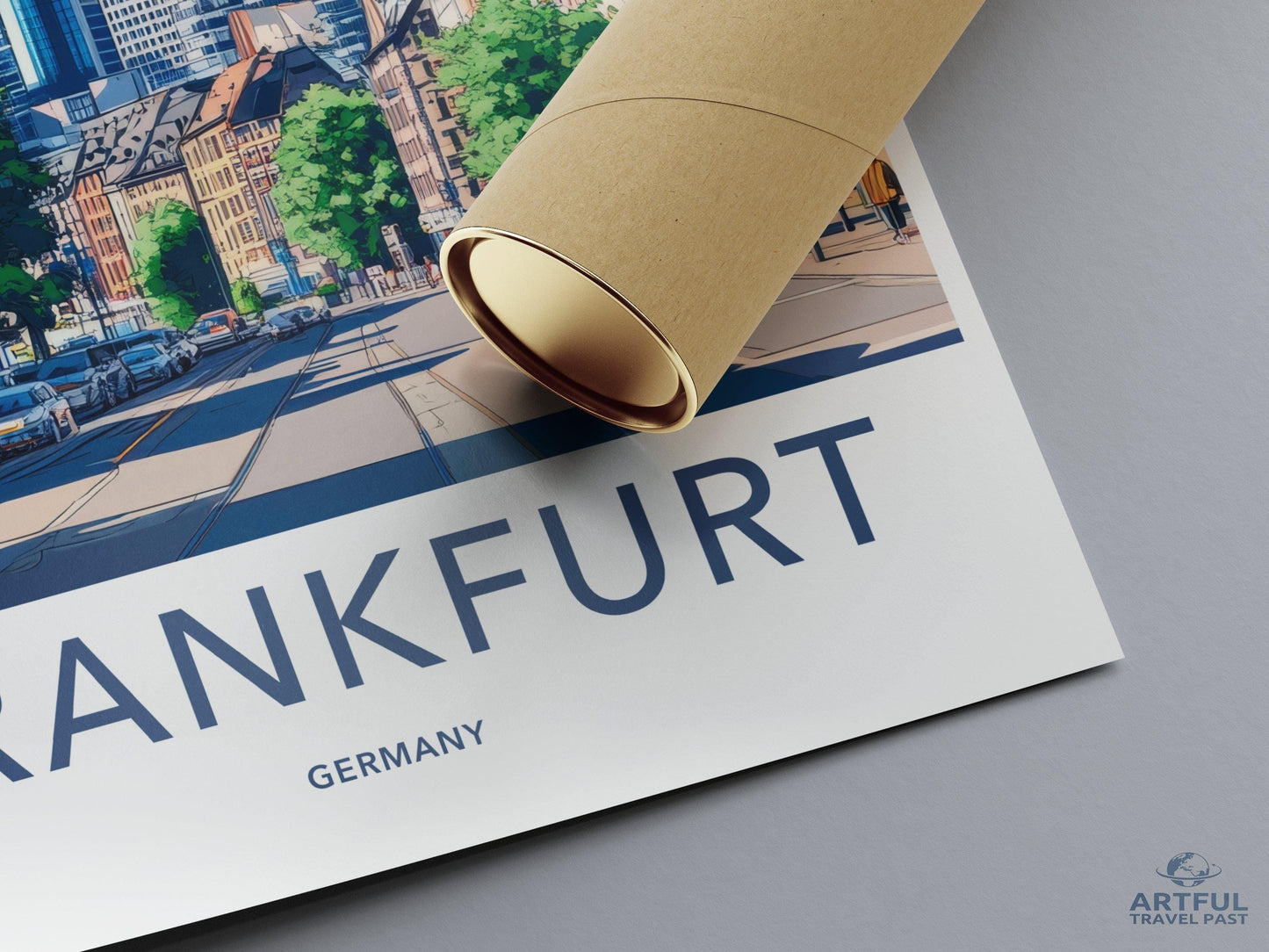 Frankfurt Poster | Germany Wall Art | Europe Decor