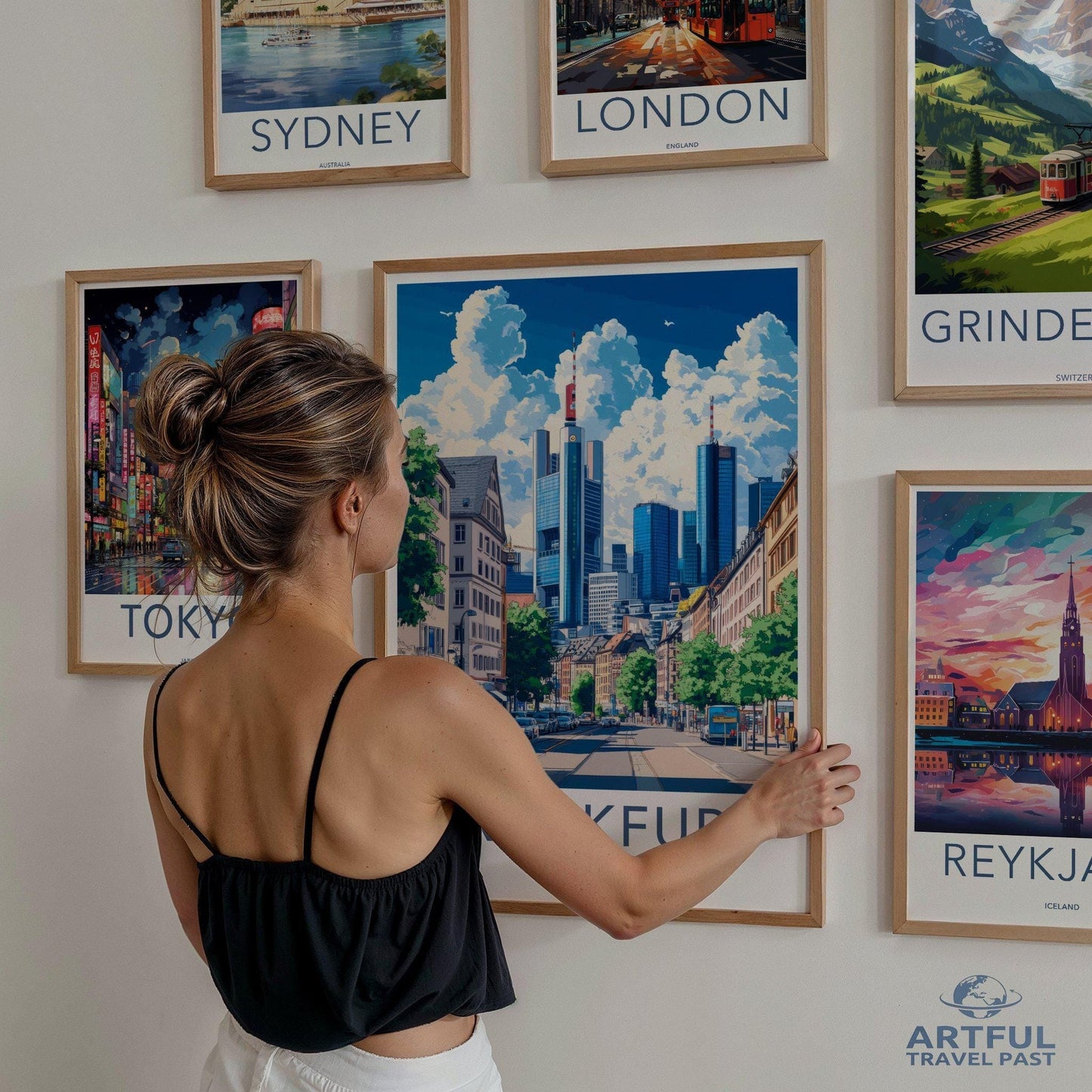 Frankfurt Poster | Germany Wall Art | Europe Decor