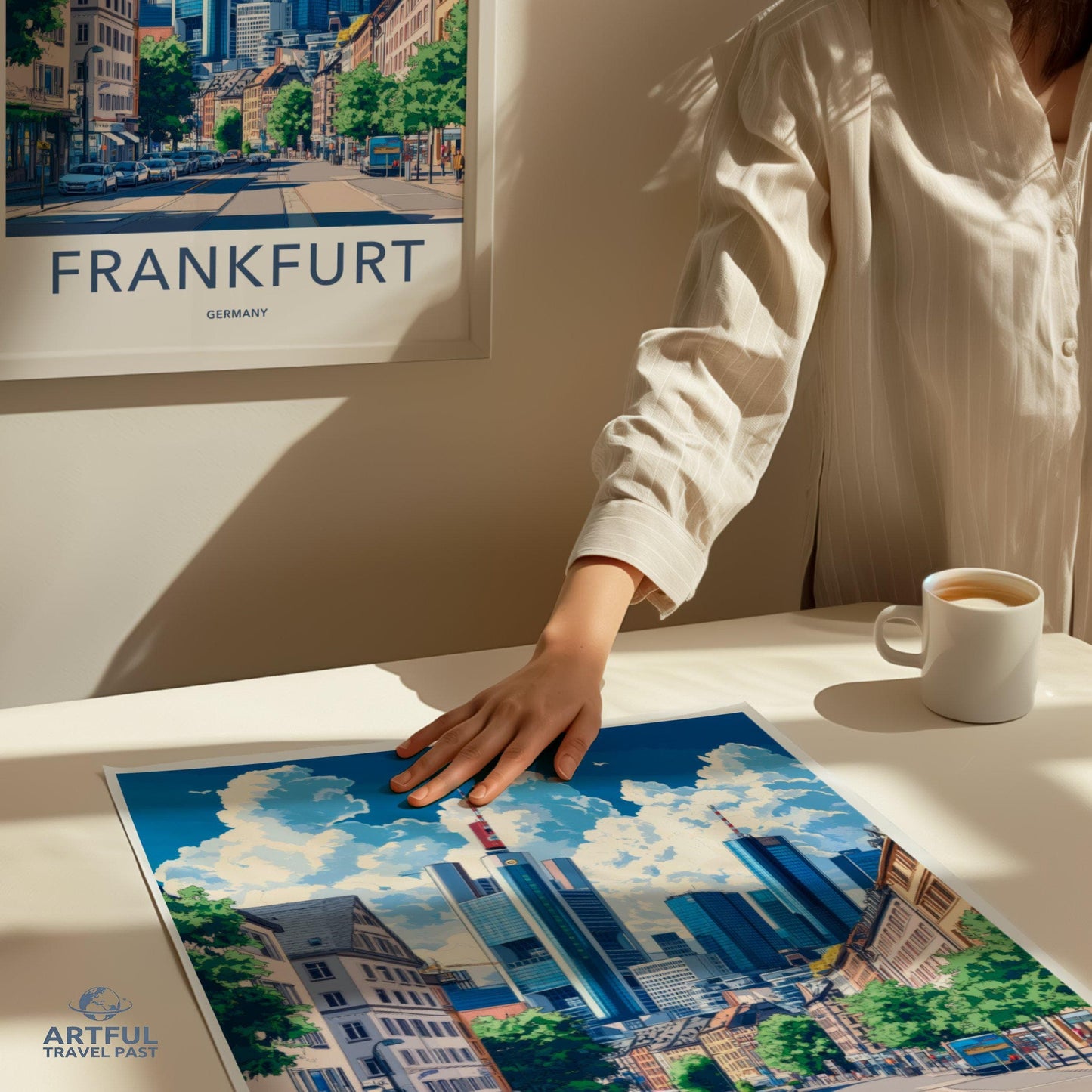 Frankfurt Poster | Germany Wall Art | Europe Decor