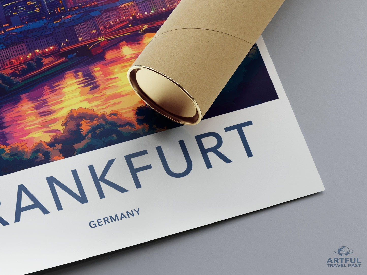 Frankfurt Poster | Germany Wall Art | Europe Decor