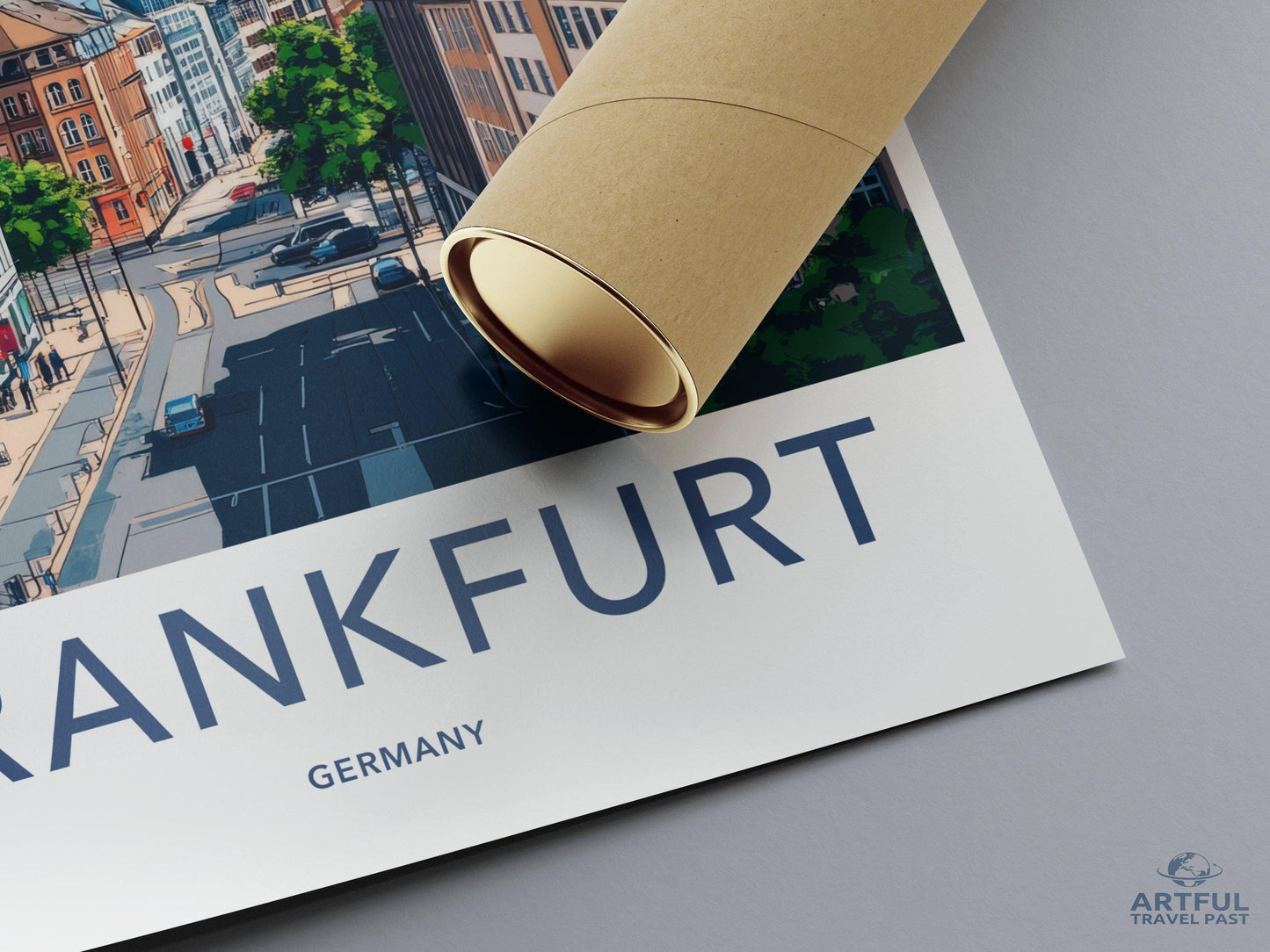 Frankfurt Poster | Germany Wall Art | Europe Decor