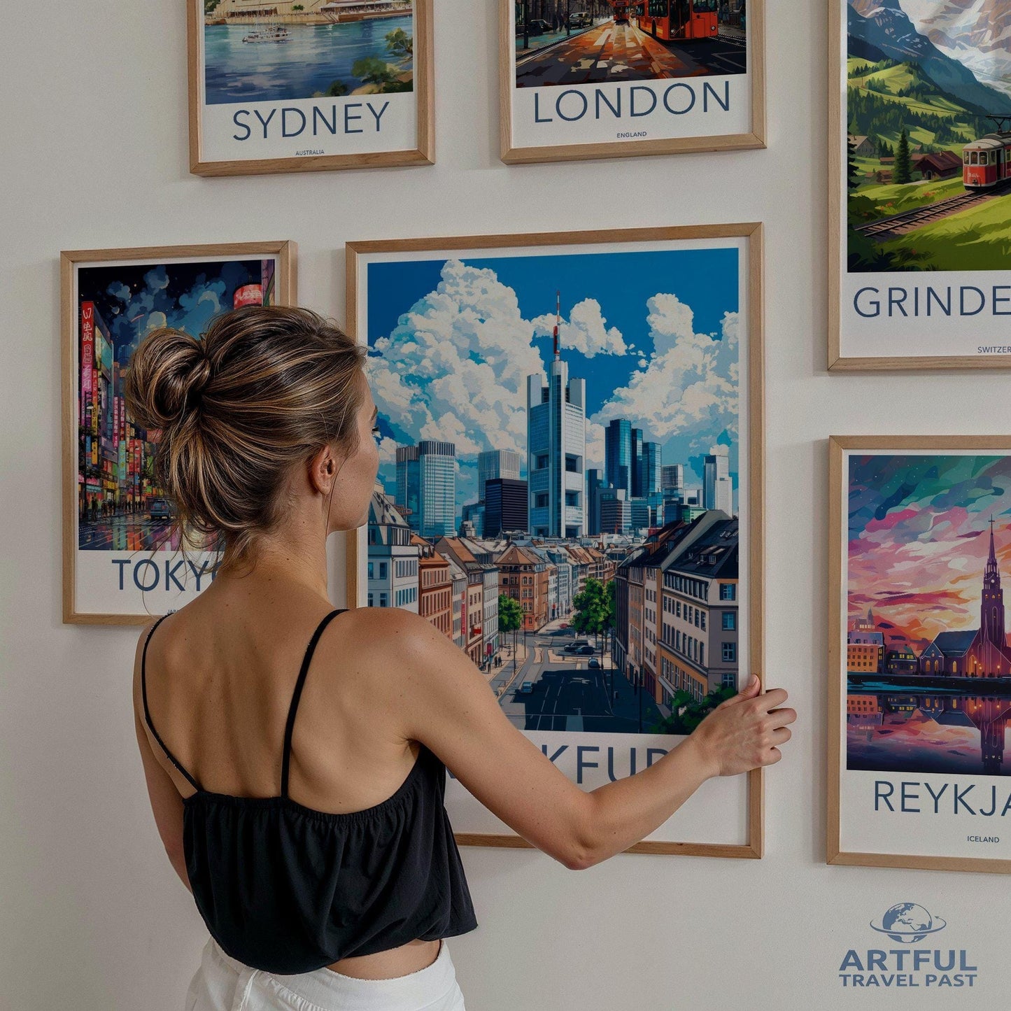 Frankfurt Poster | Germany Wall Art | Europe Decor