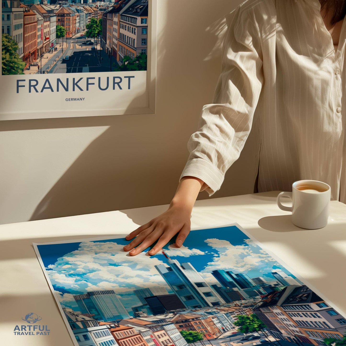 Frankfurt Poster | Germany Wall Art | Europe Decor