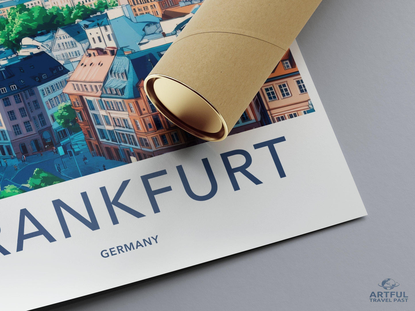 Frankfurt Poster | Germany Wall Art | Europe Decor