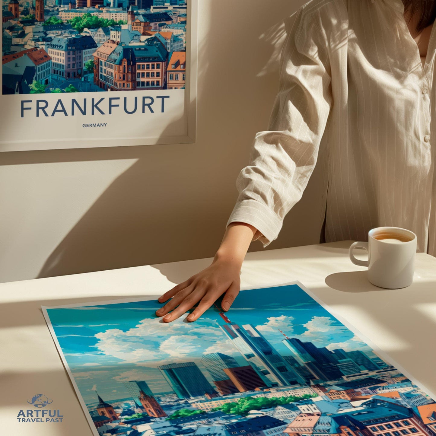 Frankfurt Poster | Germany Wall Art | Europe Decor