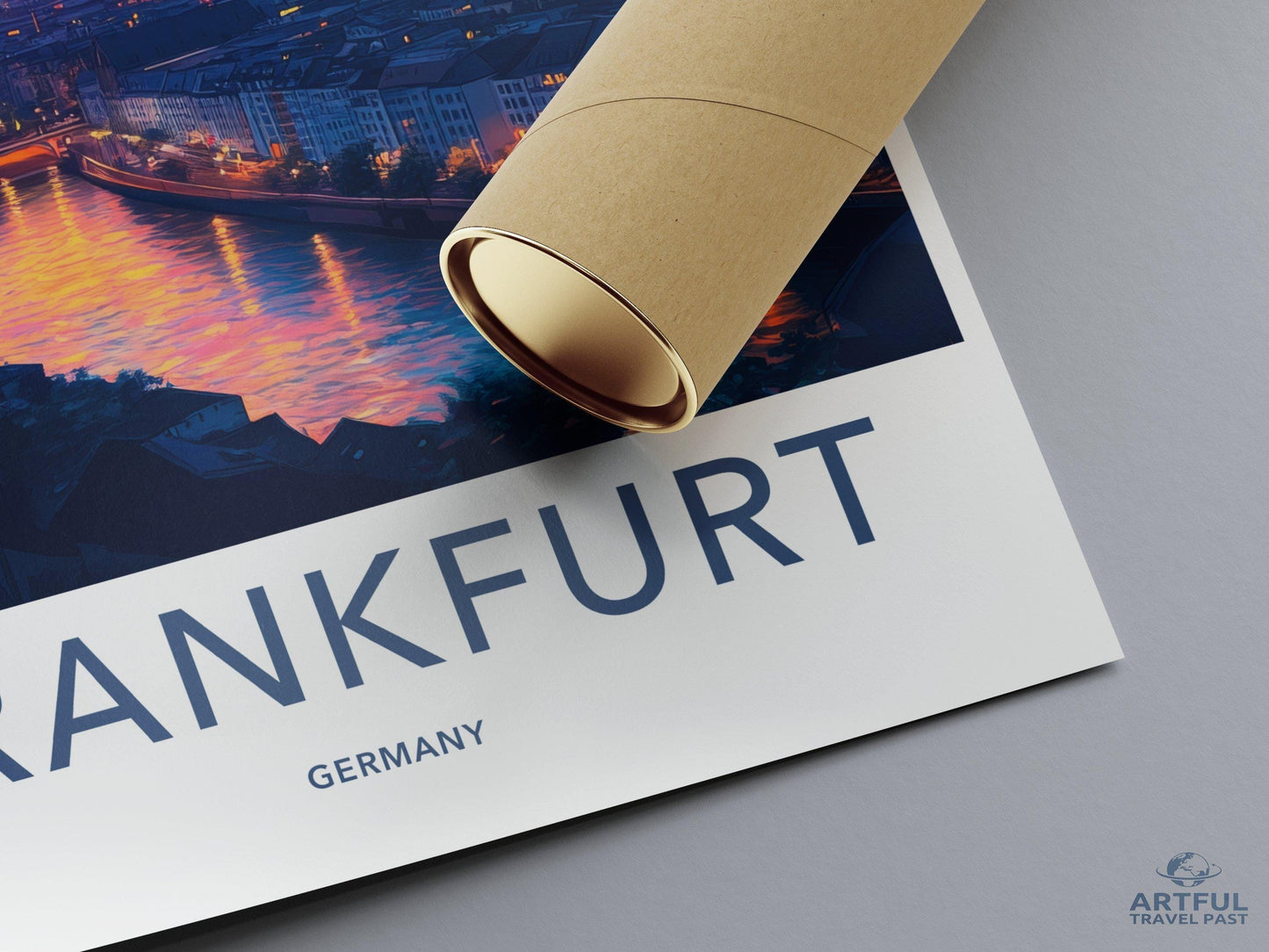 Frankfurt Poster | Germany Wall Art | Europe Decor