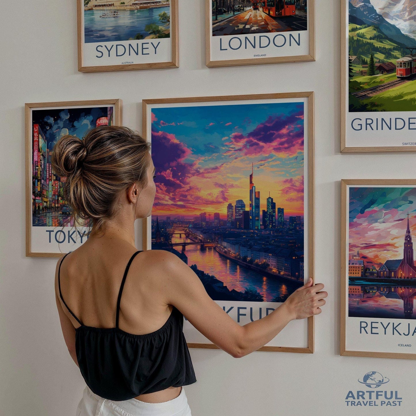 Frankfurt Poster | Germany Wall Art | Europe Decor