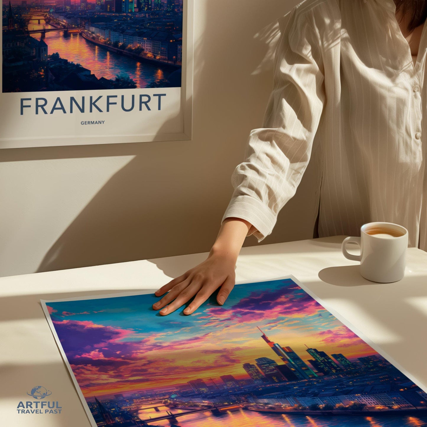 Frankfurt Poster | Germany Wall Art | Europe Decor