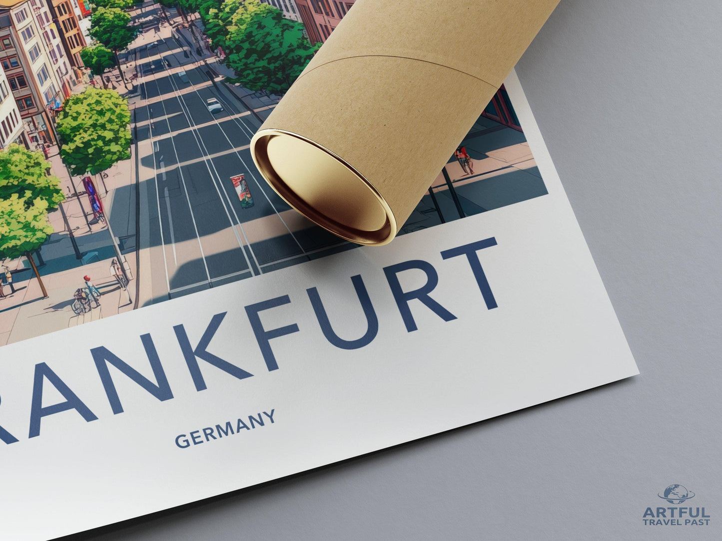 Frankfurt Poster | Germany Wall Art | Europe Decor