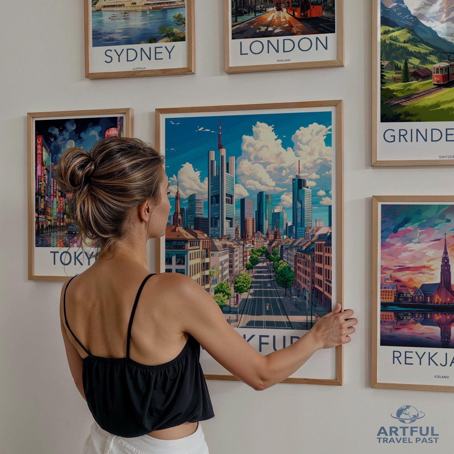 Frankfurt Poster | Germany Wall Art | Europe Decor