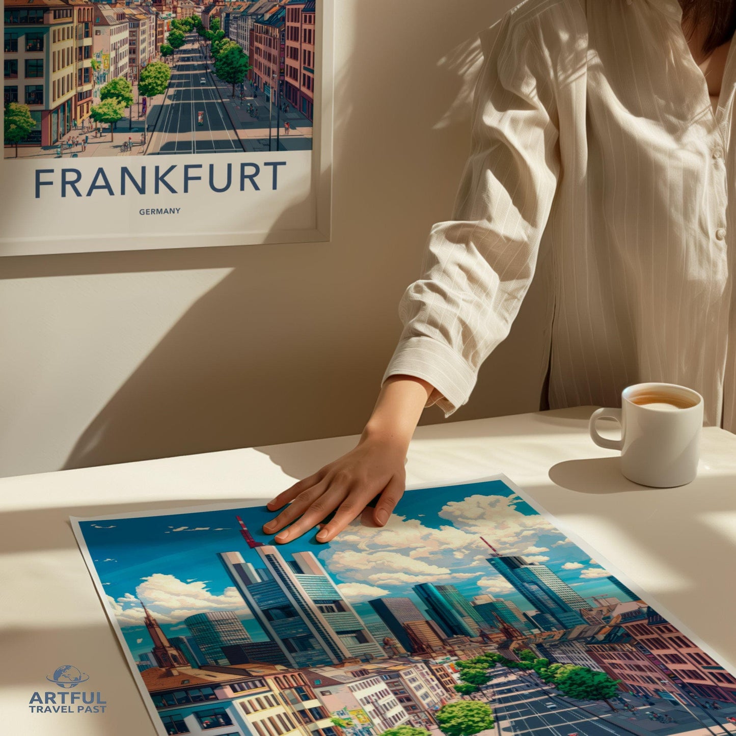 Frankfurt Poster | Germany Wall Art | Europe Decor