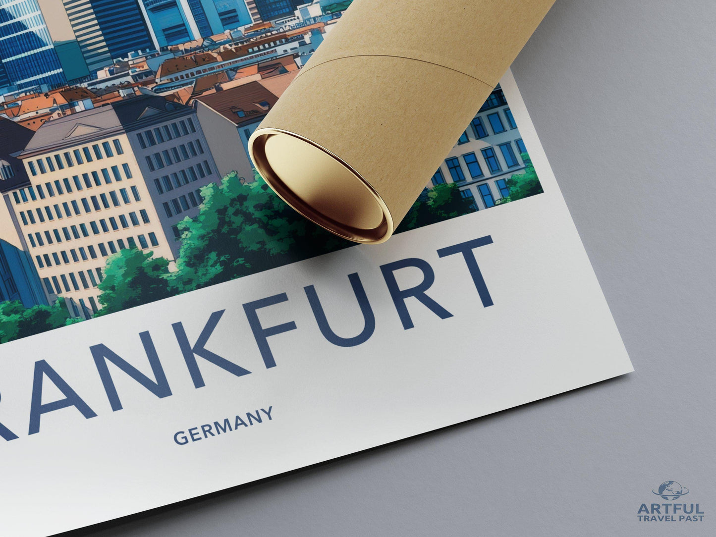 Frankfurt Poster | Germany Wall Art | Europe Decor