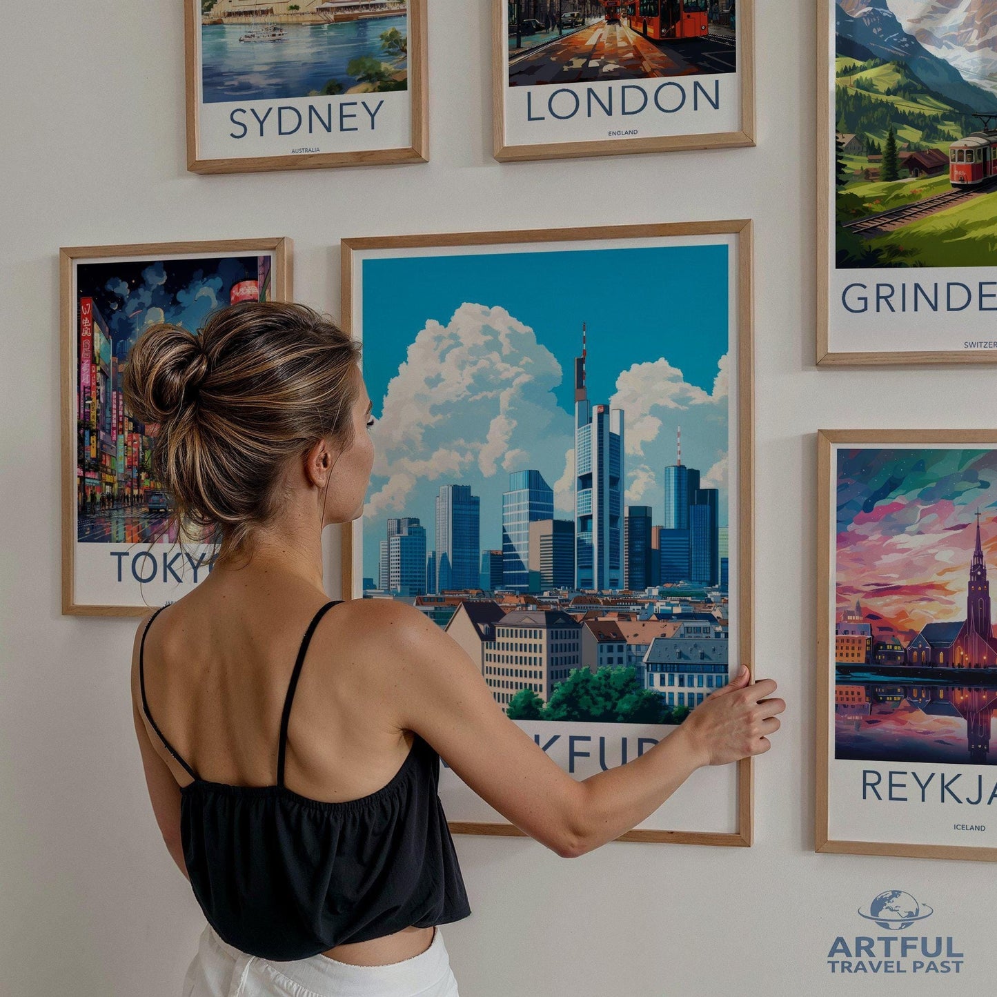 Frankfurt Poster | Germany Wall Art | Europe Decor