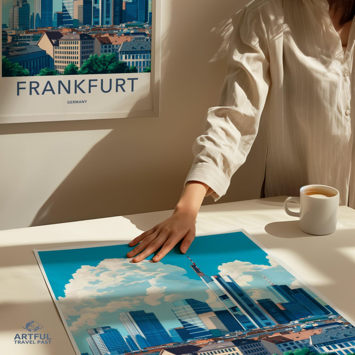 Frankfurt Poster | Germany Wall Art | Europe Decor