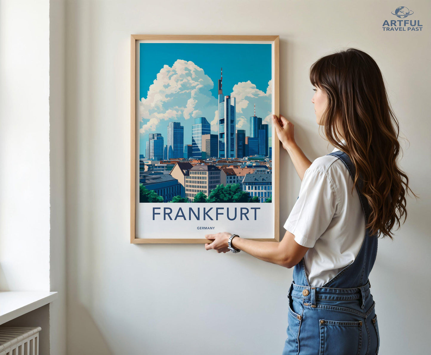 Frankfurt Poster | Germany Wall Art | Europe Decor