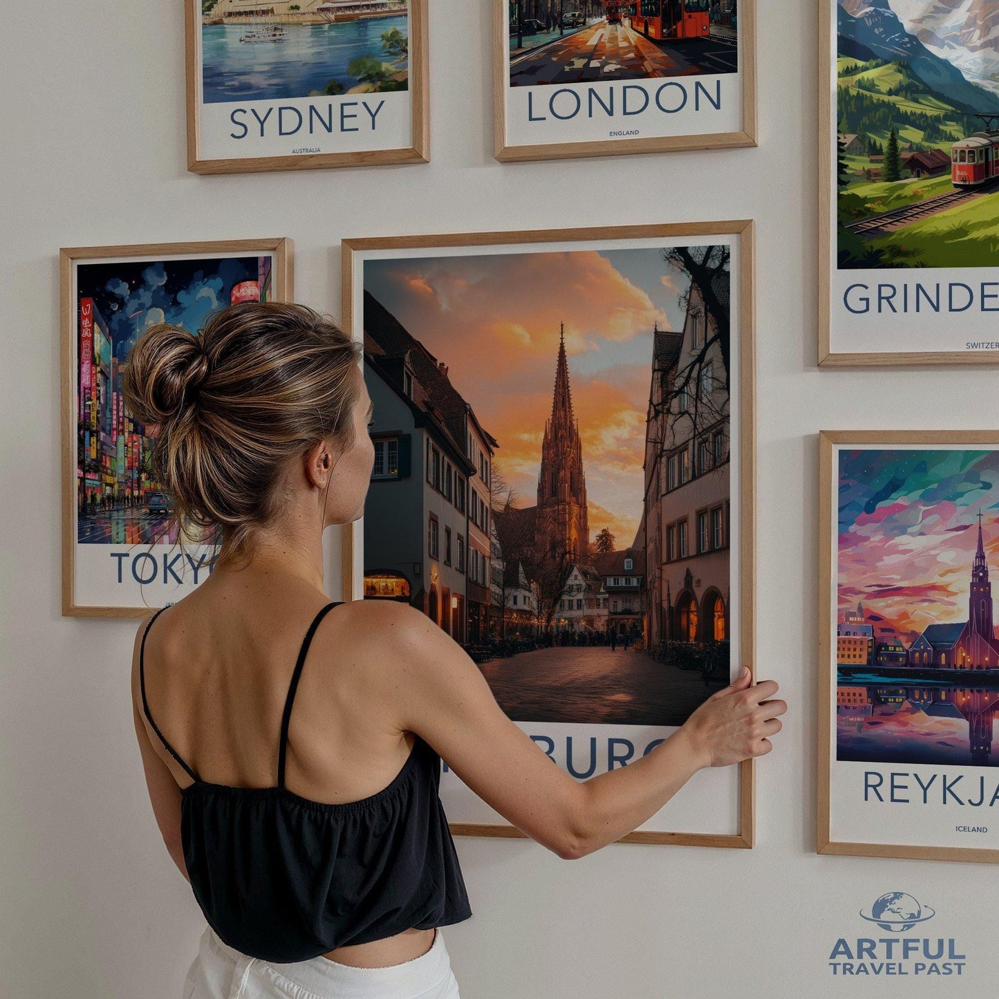 Freiburg Poster - Germany Wall Art