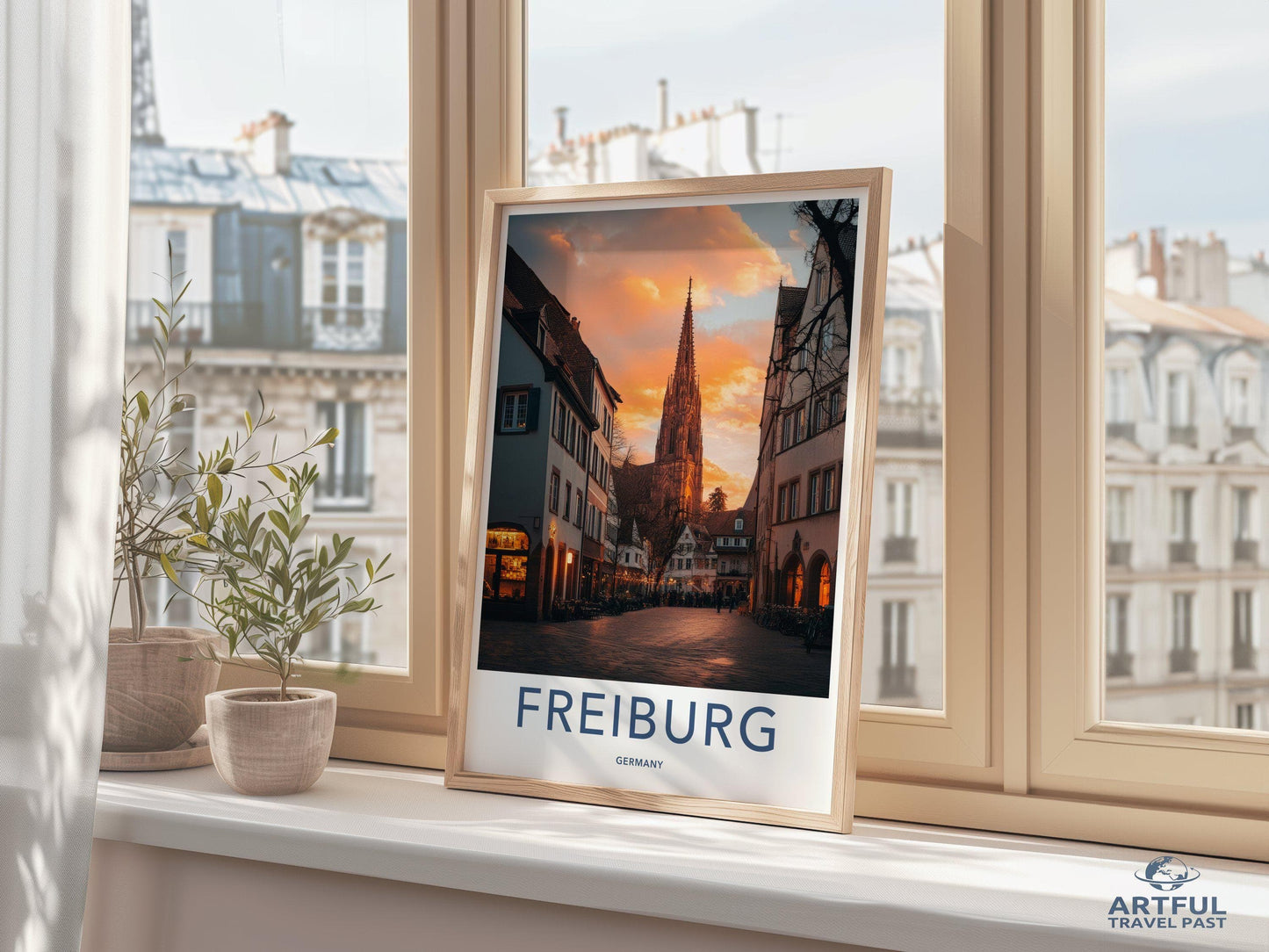 Freiburg Poster - Germany Wall Art