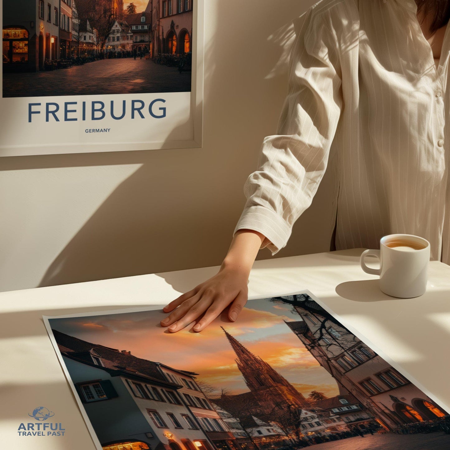 Freiburg Poster - Germany Wall Art