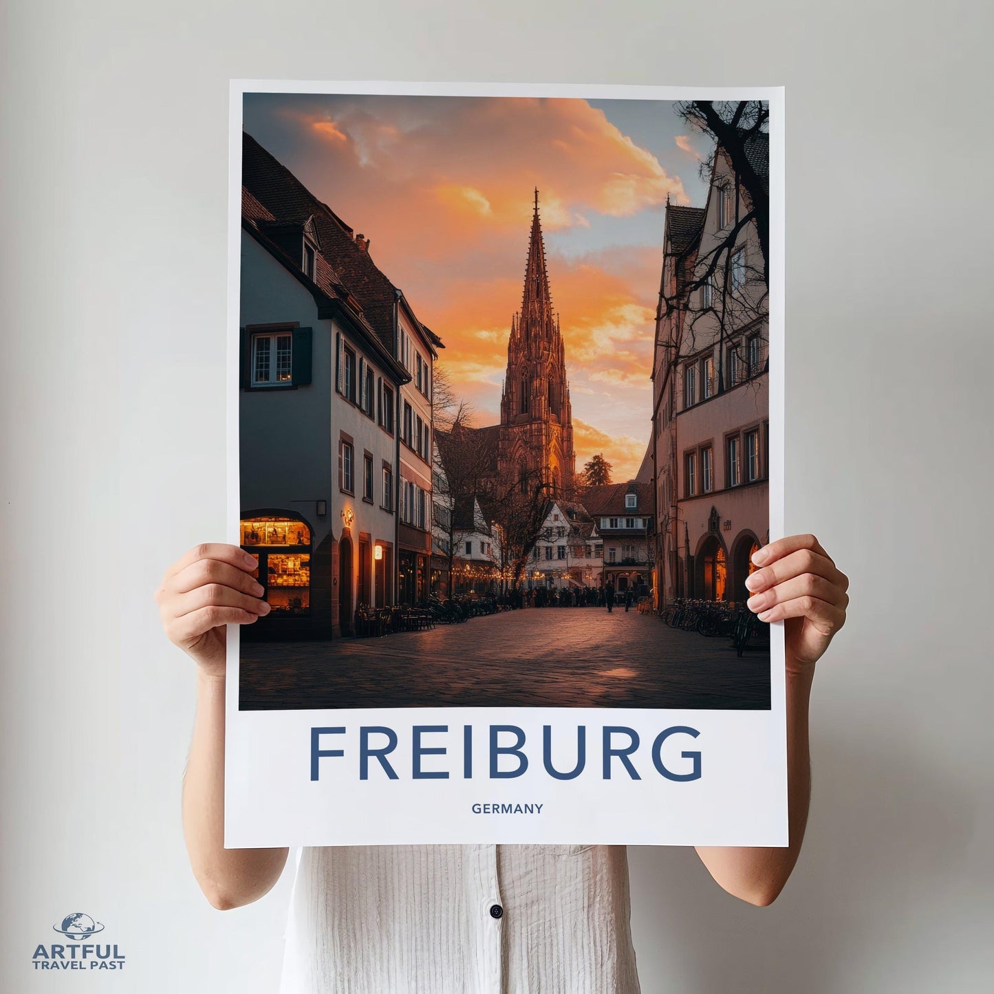 Freiburg Poster - Germany Wall Art