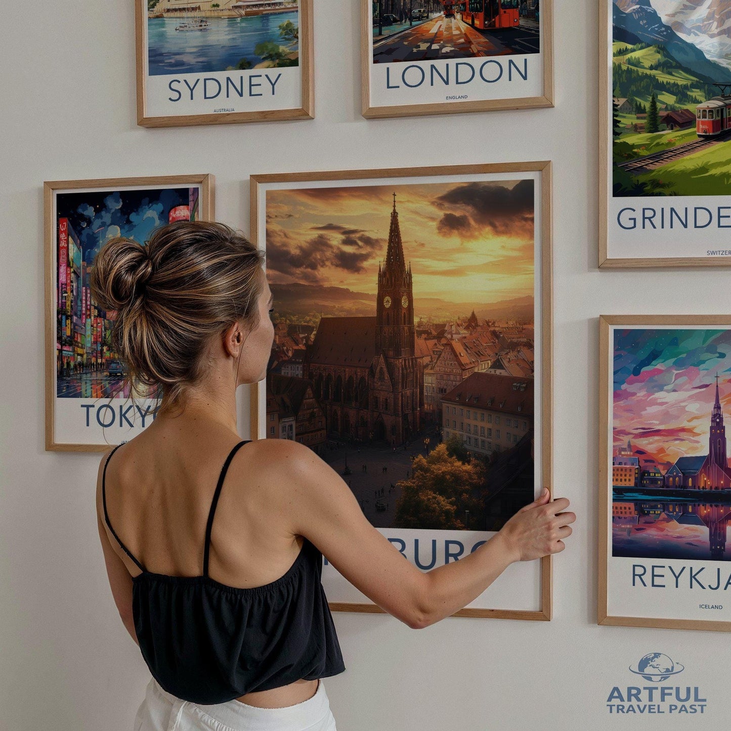 Freiburg Poster - Germany Wall Art