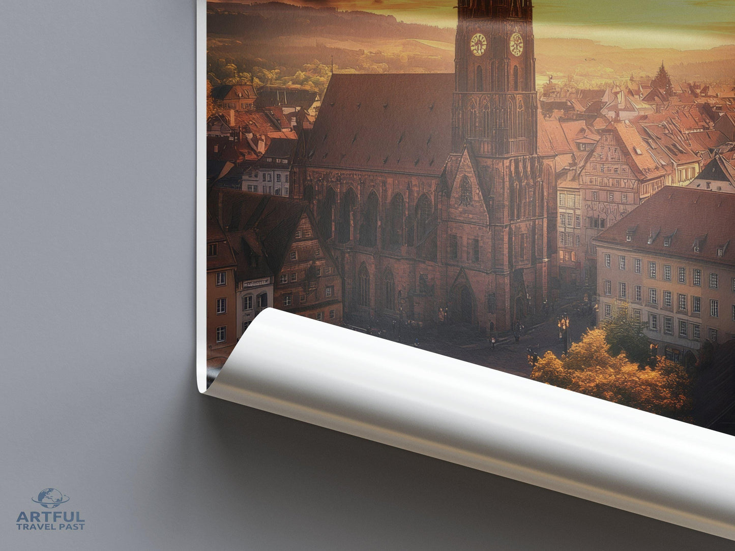 Freiburg Poster - Germany Wall Art