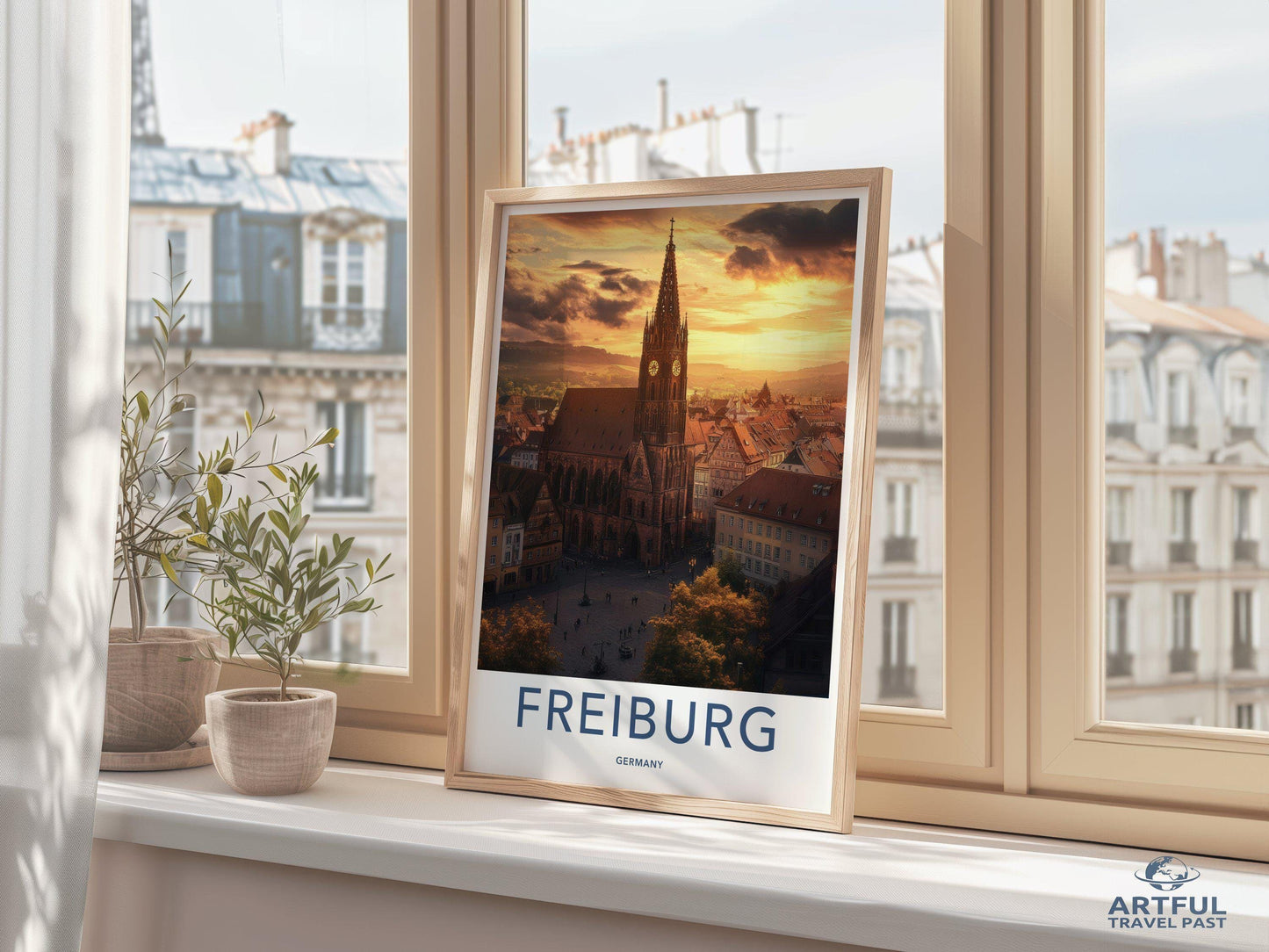 Freiburg Poster - Germany Wall Art